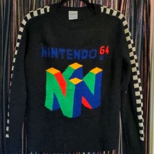 Official Nintendo 64 sweater